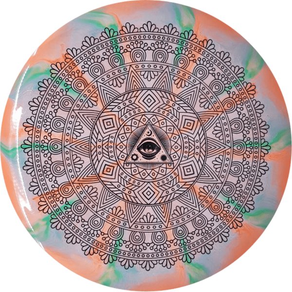 Trace Mandala print 01